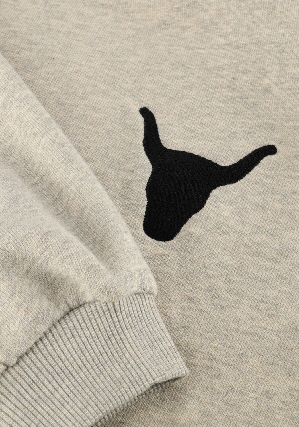 Lichtgrijze ALIX MINI Sweater KNITTED LABEL SWEATER - large