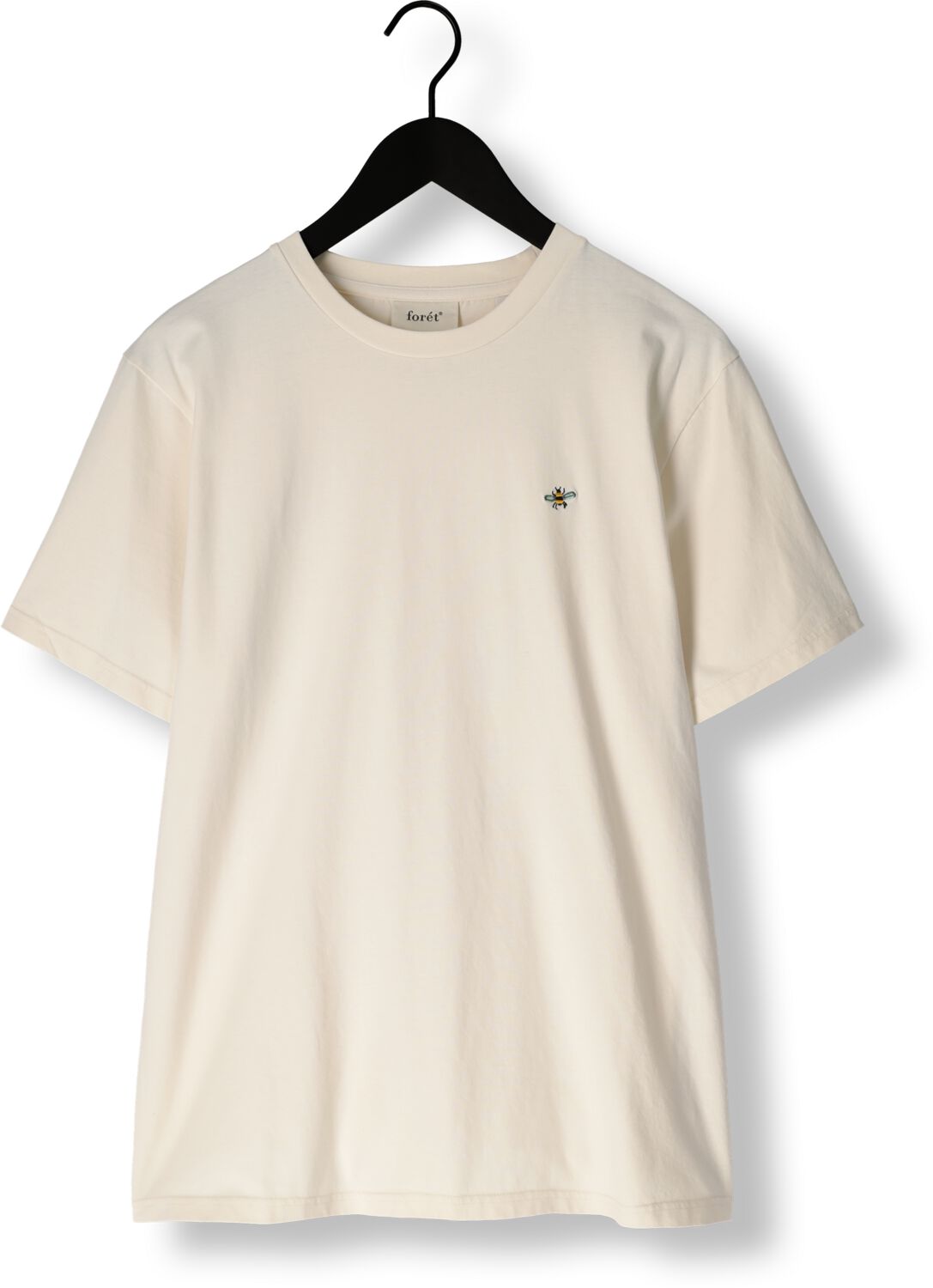 FORÉT Forét Heren Polo's & T-shirts Element T-shirt Ecru