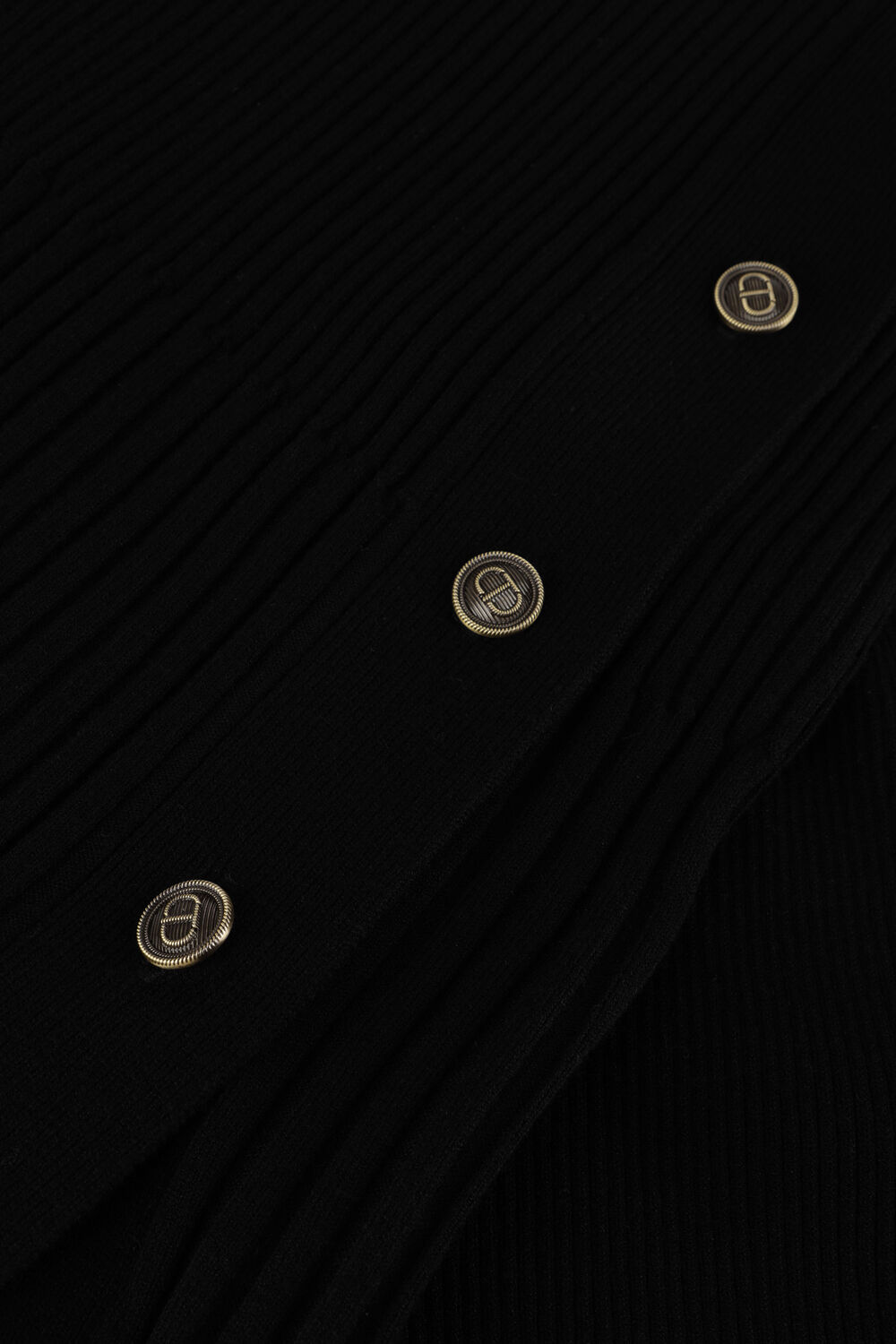 Zwarte TWINSET MILANO Midi jurk 13461905-CPC - large