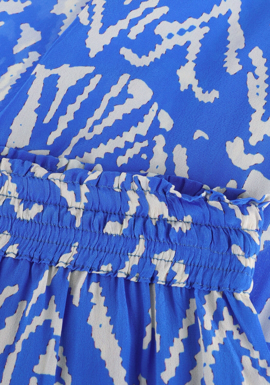 Blauwe MOLIIN Flared broek KELLY - large