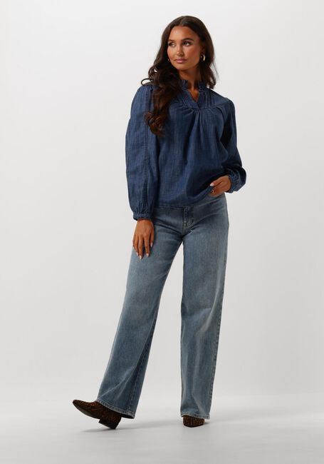 Blauwe MOLIIN Blouses BEATRIX - large