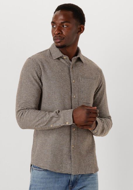 Bruine DSTREZZED Klassiek overhemd MATEJA SHIRT - large