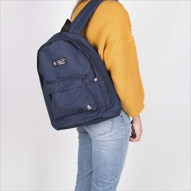Blauwe ORIGINAL PENGUIN Rugtas HOMBOLDT BACKPACK Blauwe ORIGINAL PENGUIN Rugtas HOMBOLDT BACKPACK - large