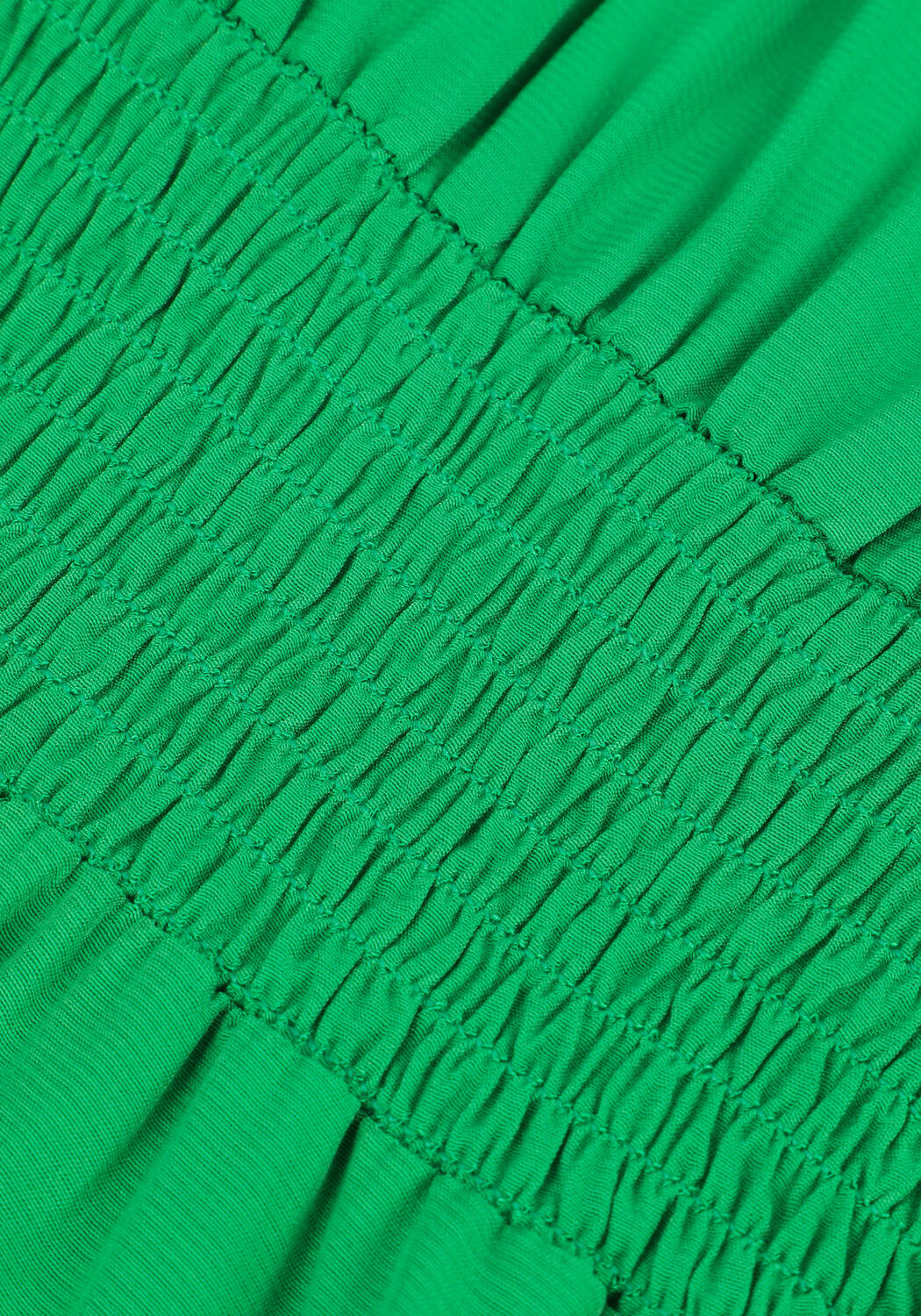 Groene CO'COUTURE Maxi jurk SAMIA SUN SMOCK DRESS - large