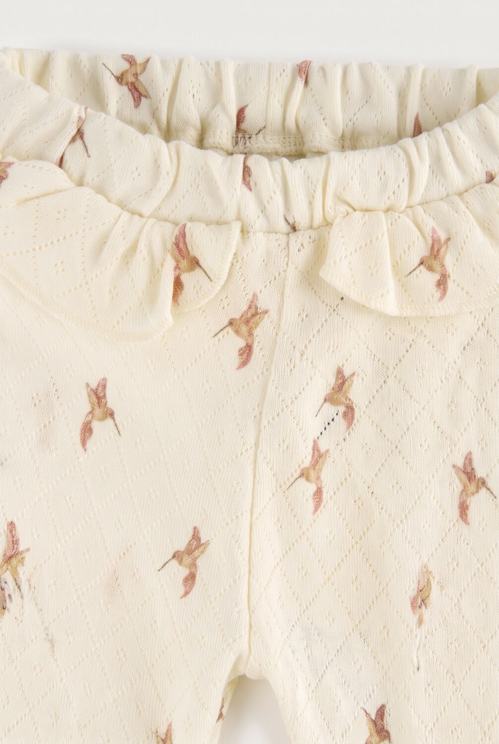 LIL' ATELIER Baby Broeken Nbfrachello Sig Slim Leggings Hea Lil Creme