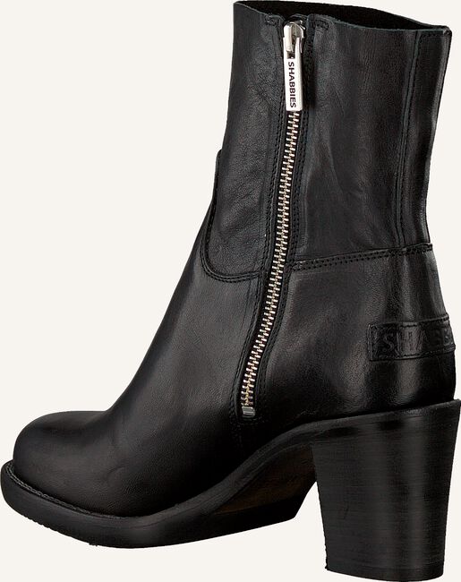 Zwarte SHABBIES Enkellaarsjes 183020101 Zwarte SHABBIES Enkellaarsjes 183020101 - large