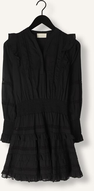 Zwarte NOTRE-V Mini jurk VOILE DRESS Zwarte NOTRE-V Mini jurk VOILE DRESS - large