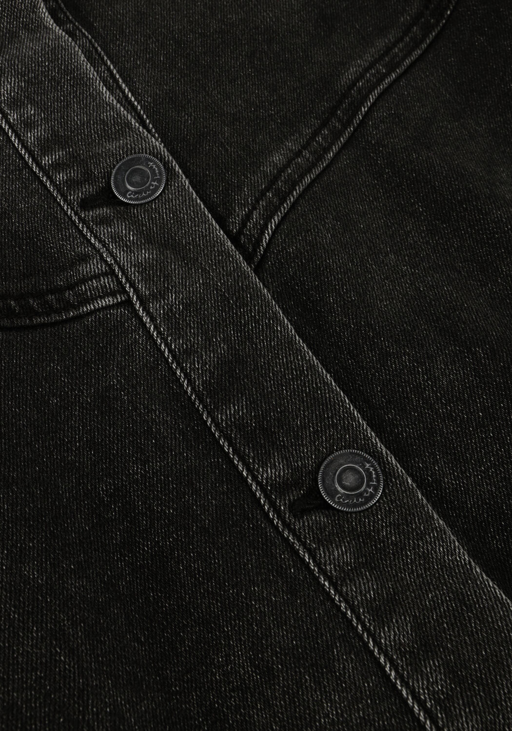 Zwarte CIRCLE OF TRUST Mini jurk DEMY DRESS - large