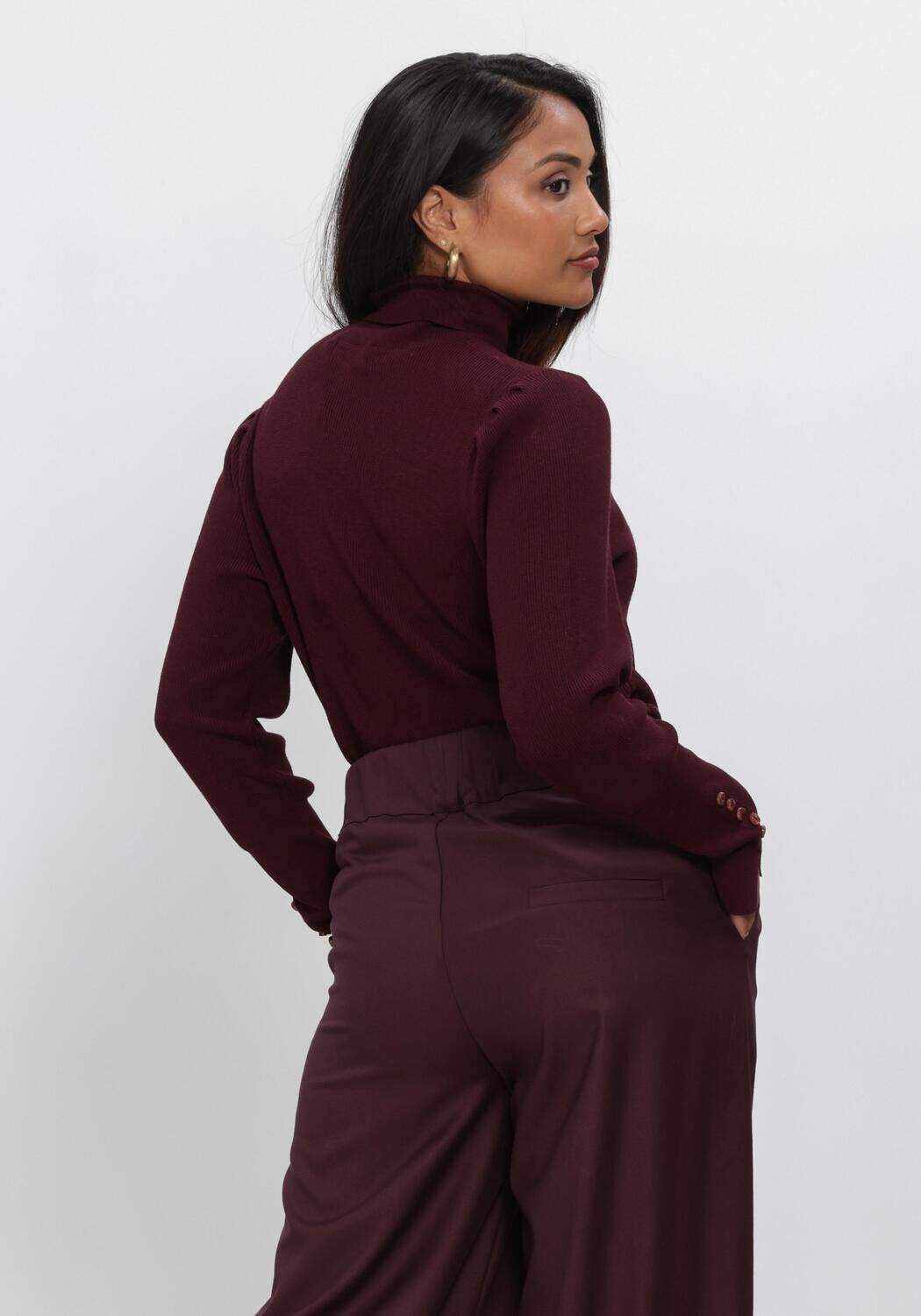Bordeaux NUKUS Coltrui SILVI PULLOVER PLAIN - large