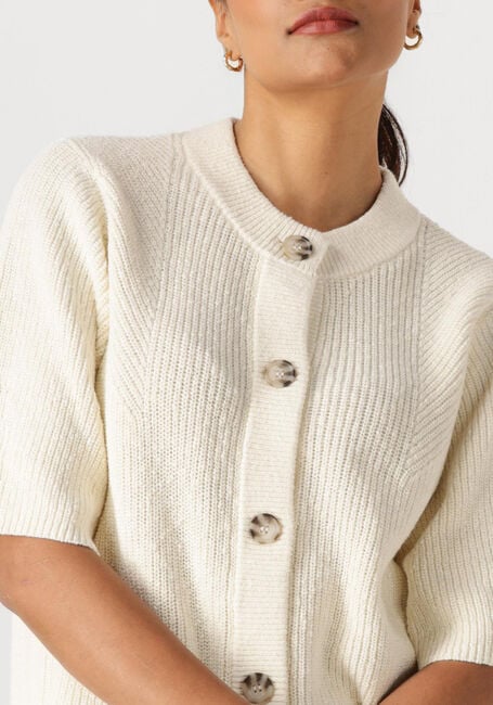 Witte WITHBLACK Truien/vesten WBLANGEL HS CARDIGAN - large