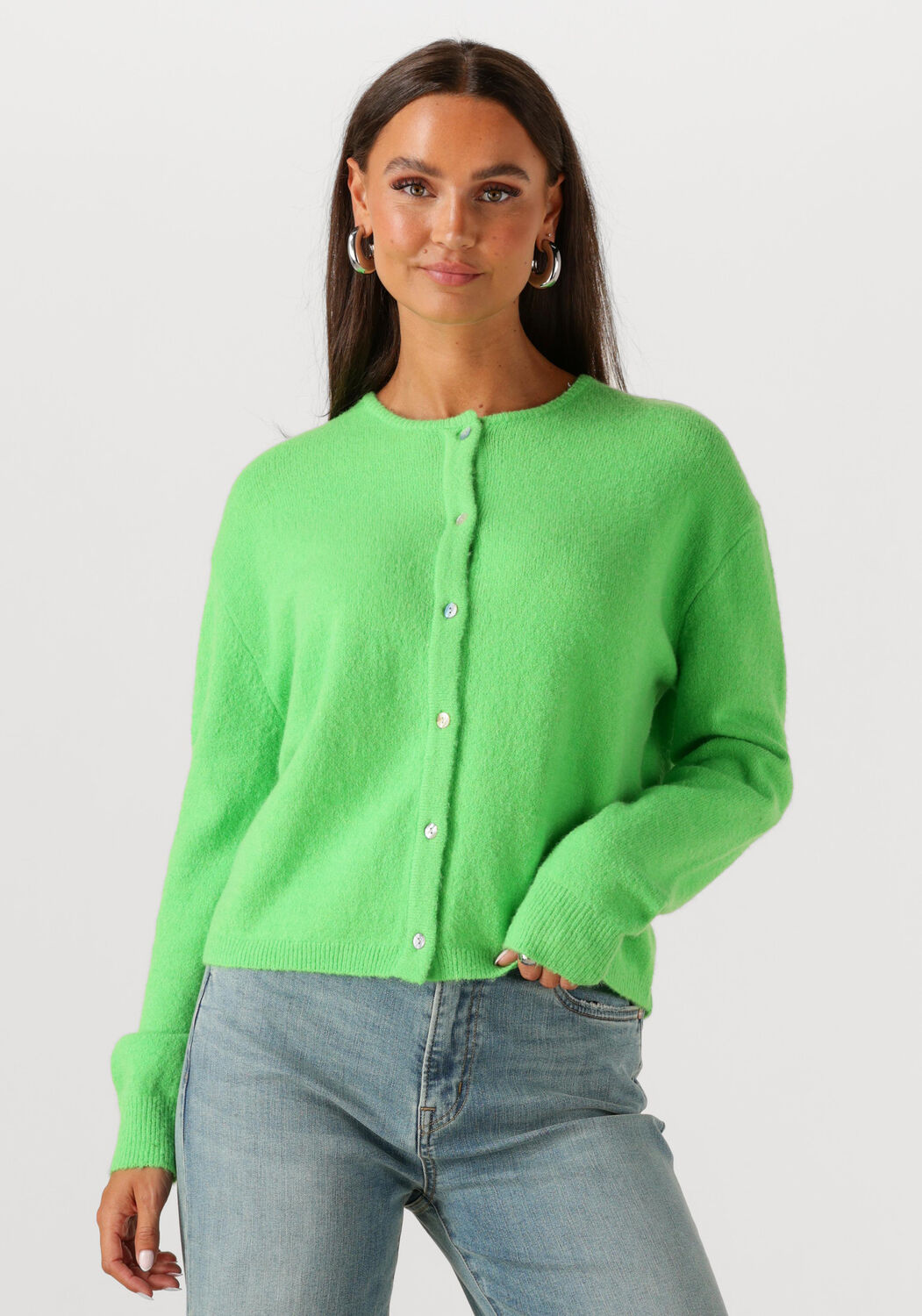 CIRCLE OF TRUST Dames Truien & Vesten Bodi Cardigan Groen