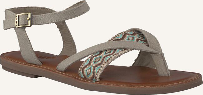 Taupe TOMS Platte sandalen WM LEXIE SAND Taupe TOMS Platte sandalen WM LEXIE SAND - large