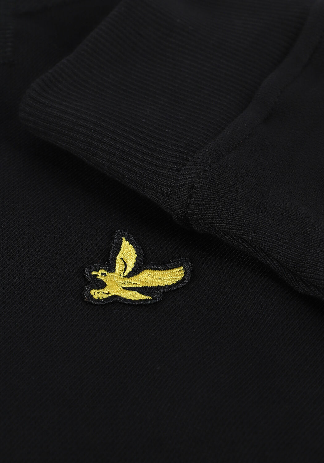 Zwarte LYLE & SCOTT Sweater CREW NECK SWEATSHIRT - large