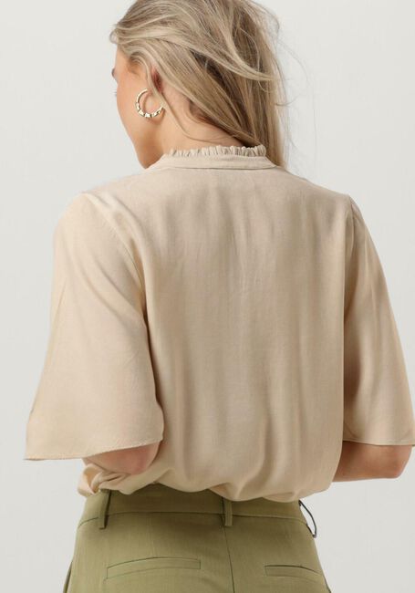 Beige FREEBIRD Blouses WV-WASH-SATIN-VIS-23-1.1 - large