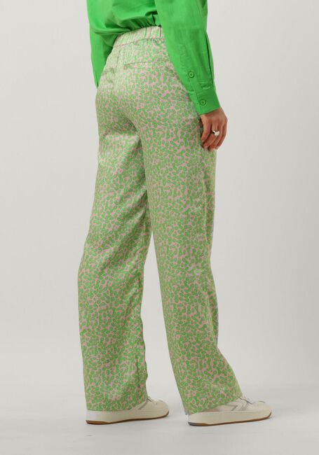 Groene MODSTRÖM Pantalon CLARKE PRINT PANTS - large