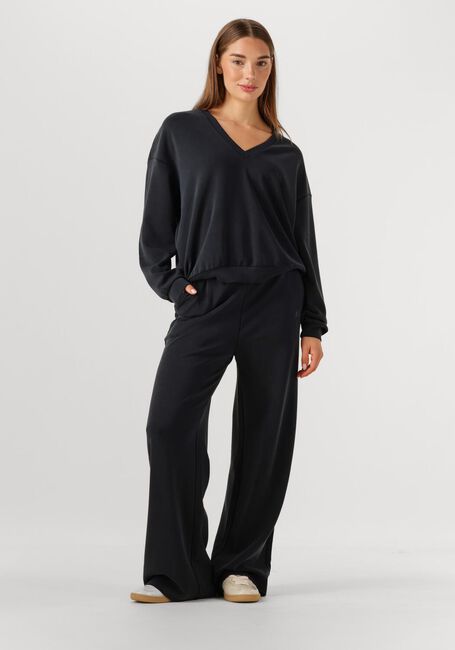 Zwarte ALIX THE LABEL Trui LADIES KNITTED V-NECK SWEATER - large
