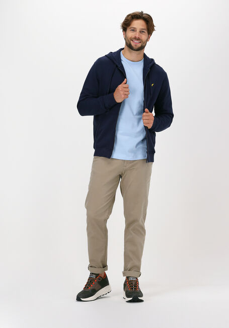 Blauwe LYLE & SCOTT T-shirt PLAIN T-SHIRT - large