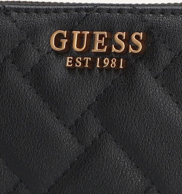 Zwarte GUESS Portemonnee GRACELYNN SLG MEDIUM ZIP AROUND Zwarte GUESS Portemonnee GRACELYNN SLG MEDIUM ZIP AROUND - large