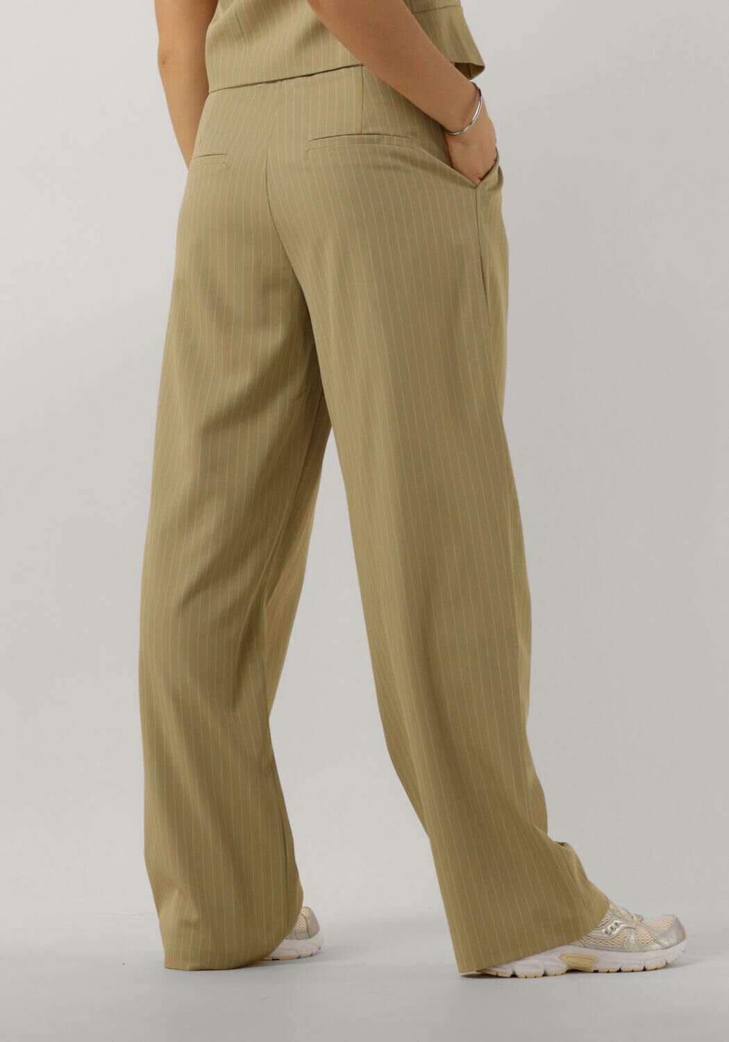 YDENCE Dames Broeken Pants Riley Khaki