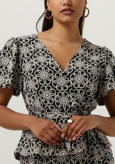 Zwarte YDENCE Top TOP DORIT - large