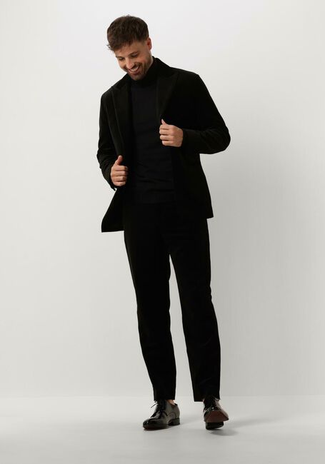Zwarte SELECTED HOMME Pantalon SLHSLIM-HALE VELVET TRS - large