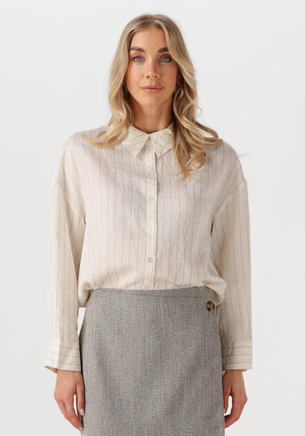 MY ESSENTIAL WARDROBE Dames Blouses Limamw Shirt Beige