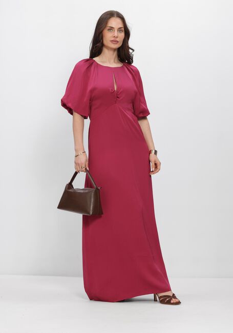 Rode SELECTED WOMEN Maxi jurk SLFLAURINA REGULAR 2/4 ANKLE DRESS - large