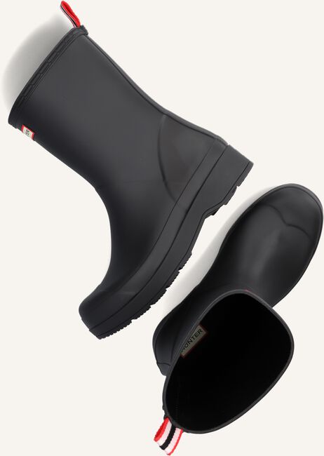 Zwarte HUNTER Regenlaarzen MENS ORIGINAL PLAY BOOT MID BL Zwarte HUNTER Regenlaarzen MENS ORIGINAL PLAY BOOT MID BL - large