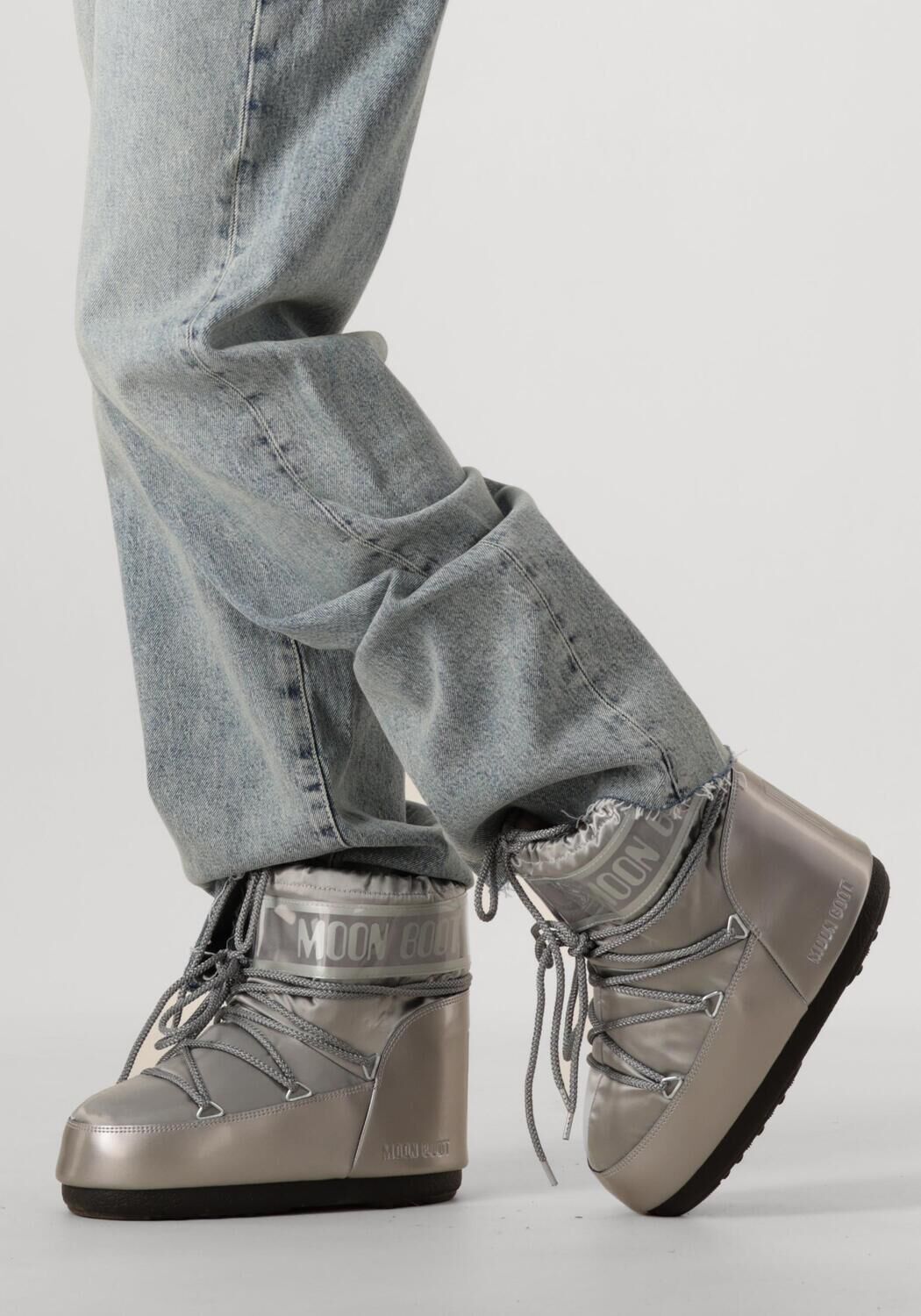 Zilveren MOON BOOT Snowboots ICON LOW GLANCE - large