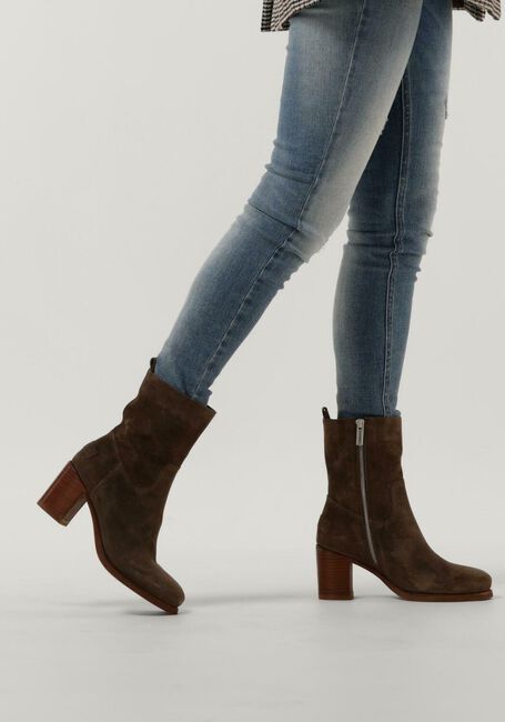 Taupe SHABBIES Enkellaarsjes 183020323 - large