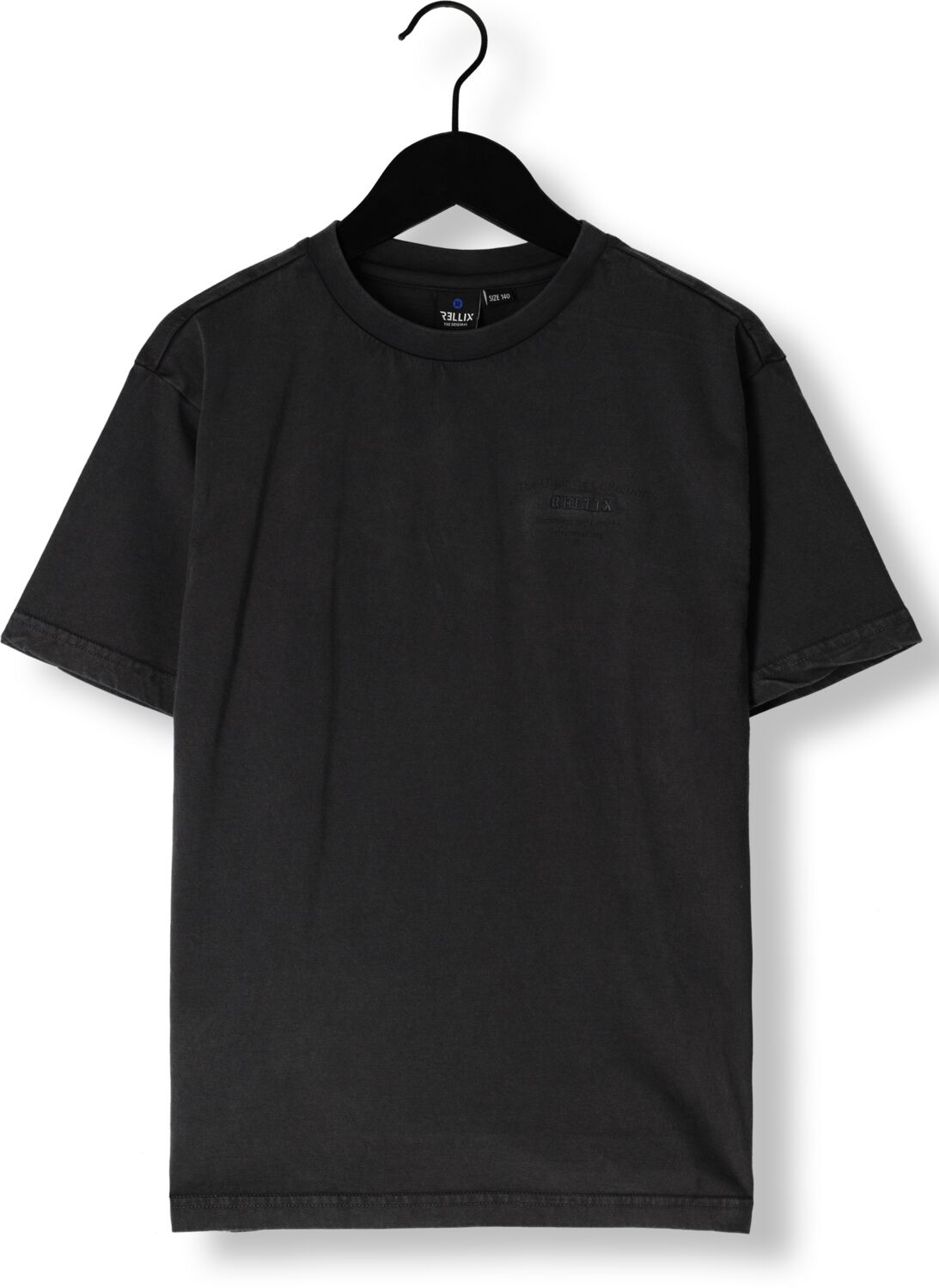 RELLIX Jongens Polo's & T-shirts Bio Cotton Oversized T-shirt Rllx Pack Zwart