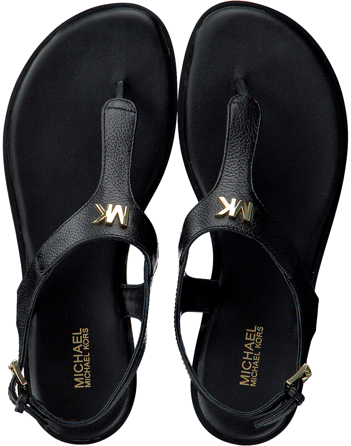 Gouden MICHAEL KORS Sandalen MK PLATE THONG | Omoda