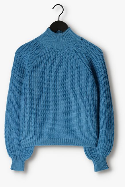 Blauwe Y.A.S. Coltrui YASULTRA LS HIGH NECK KNIT PULLOVER - large