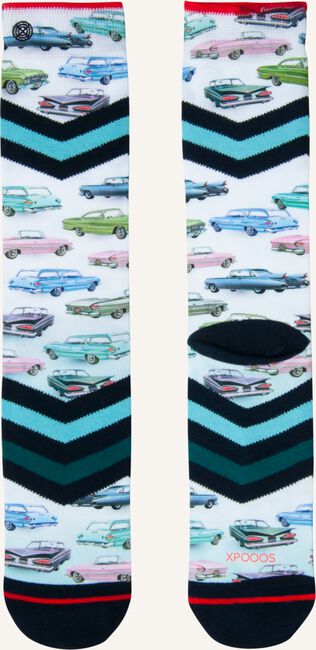 Blauwe XPOOOS Sokken CARSHOW Blauwe XPOOOS Sokken CARSHOW - large