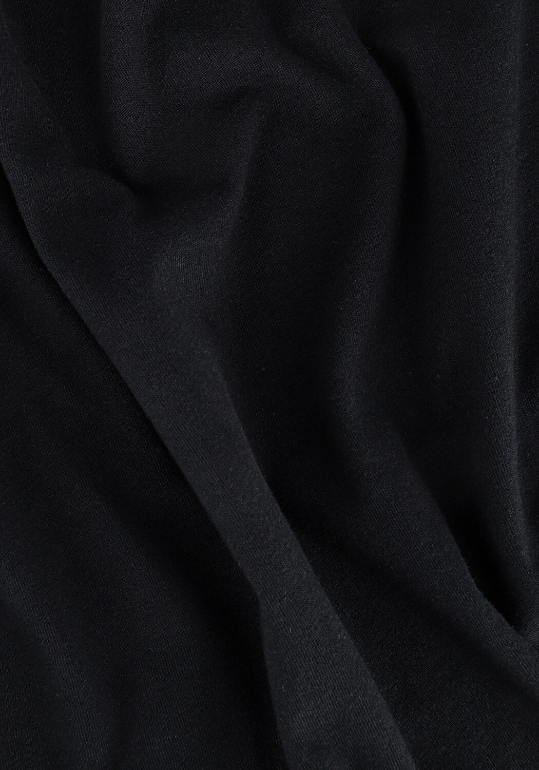 Zwarte SELECTED MEN T-shirt SLHRELAXLONG-DAVID SS O-NECK TEE G CAMP - large