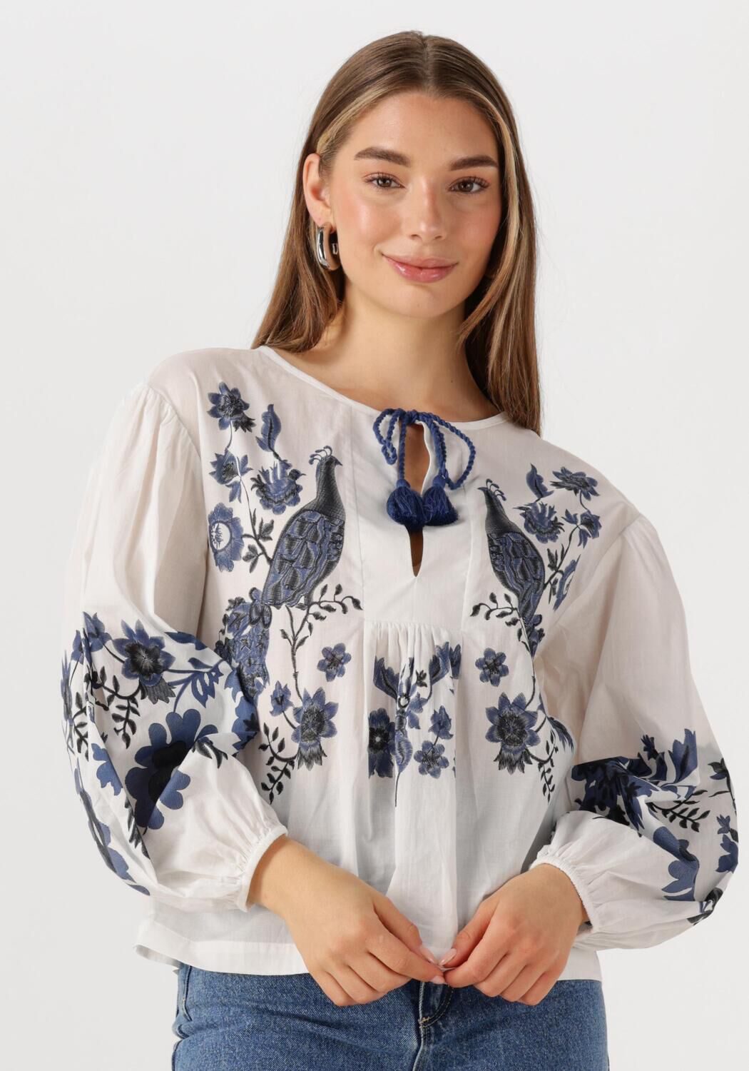 LOLLYS LAUNDRY Dames Blouses Askarll Blouse Wit