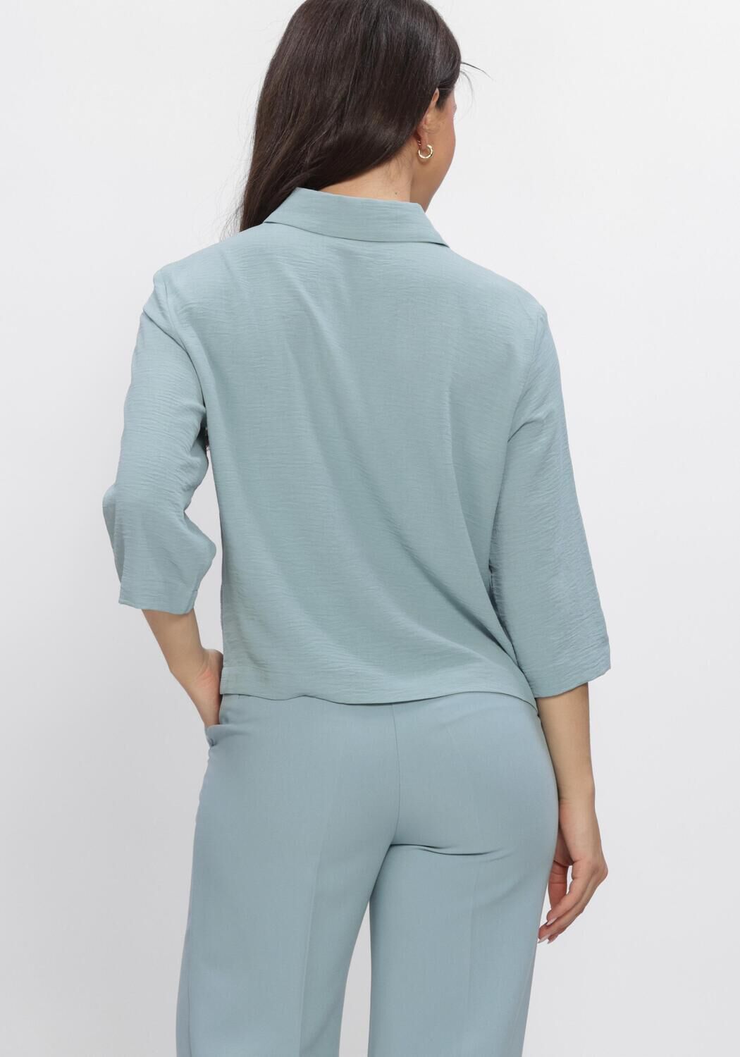 Lichtblauwe MODSTR&Ouml;M Blouses POPELMD SHIRT - large