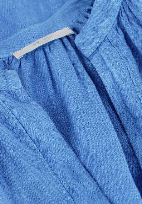 Blauwe BY-BAR Mini jurk VINA LINEN DRESS Blauwe BY-BAR Mini jurk VINA LINEN DRESS - large