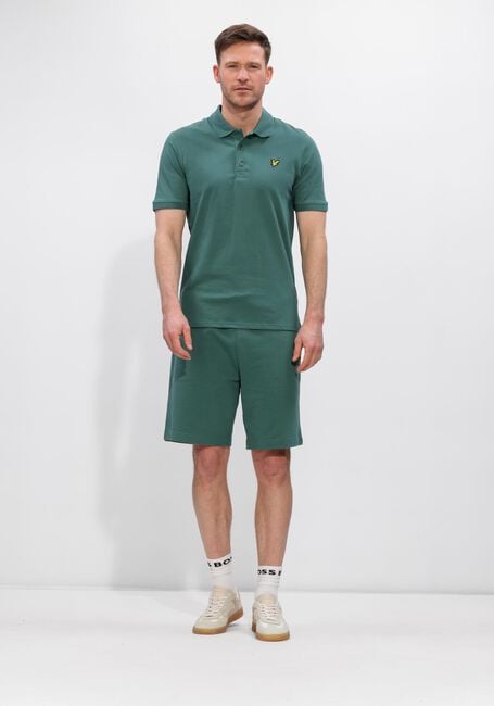 Groene LYLE & SCOTT Polo PLAIN POLO SHIRT - large