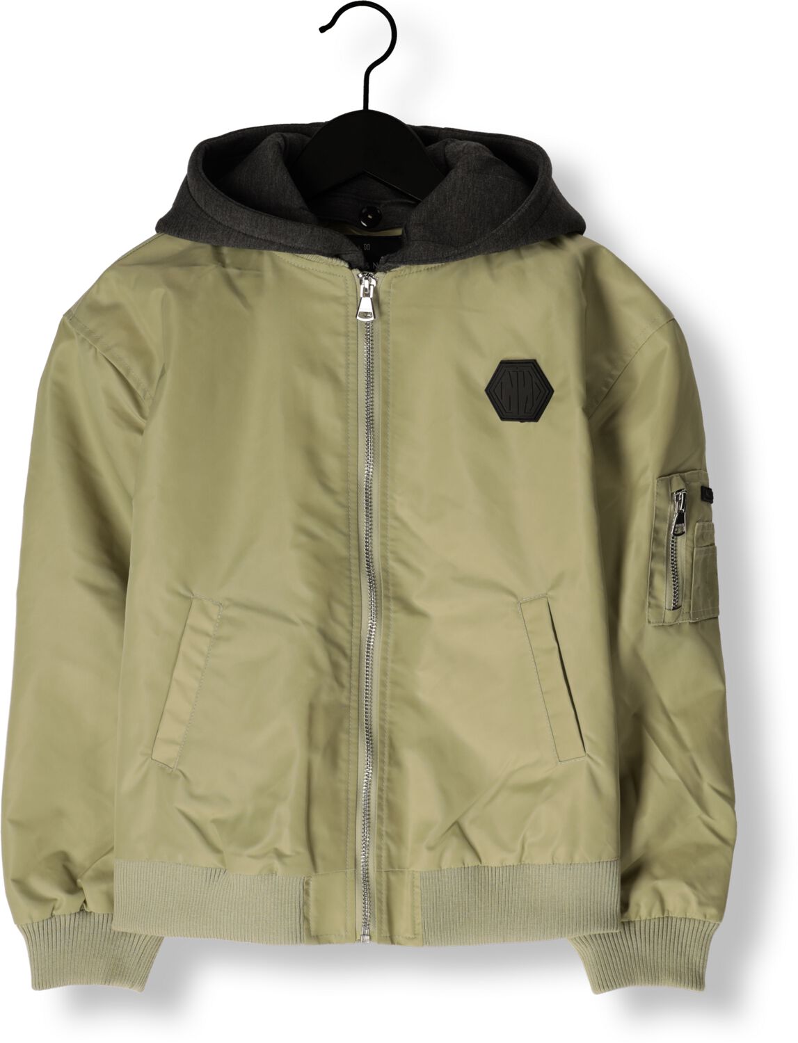 NIK & NIK Jongens Jassen Milan Bomber Jacket Groen