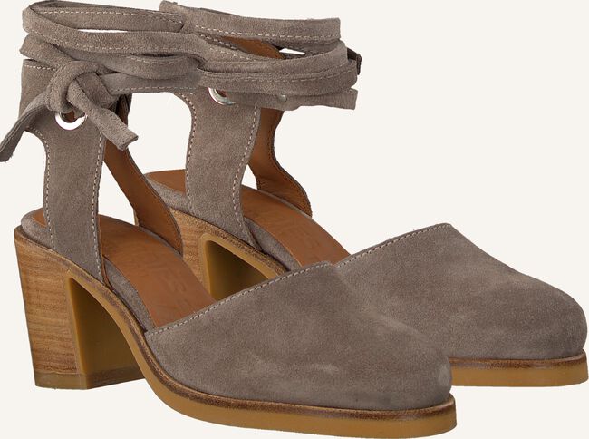 Taupe SHABBIES Platte sandalen 163020048 Taupe SHABBIES Platte sandalen 163020048 - large