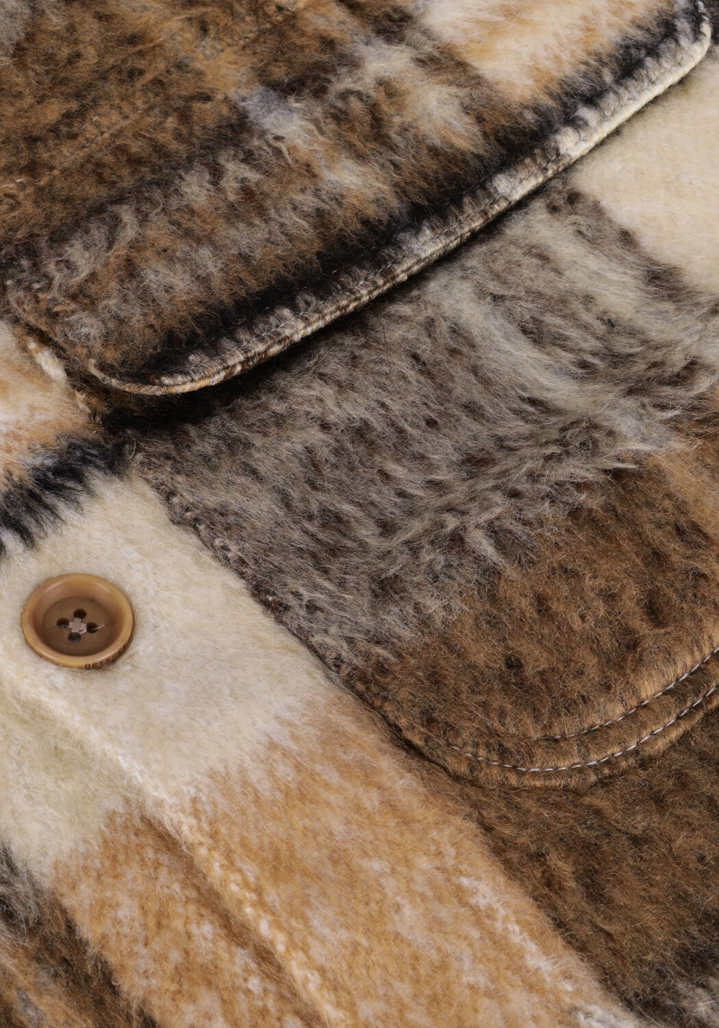 Bruine DRYKORN Overshirt SELED 146297 - large