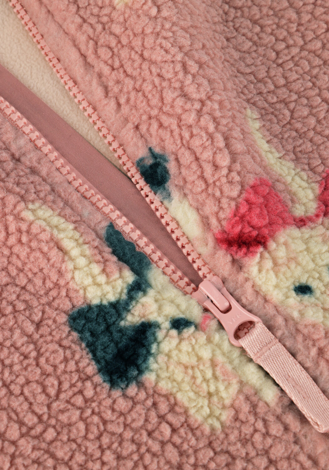 Roze KONGES SLOJD Teddy jas JODY TEDDY JACKET GRS - large