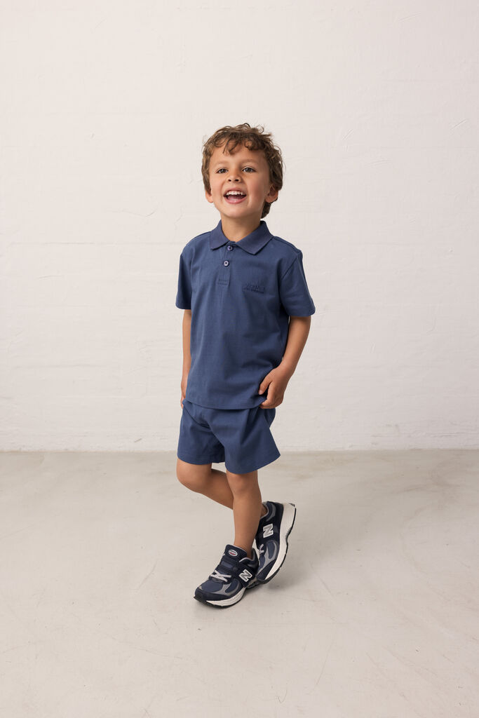 Donkerblauwe MARMAR COPENHAGEN Polo TAD POLO - large