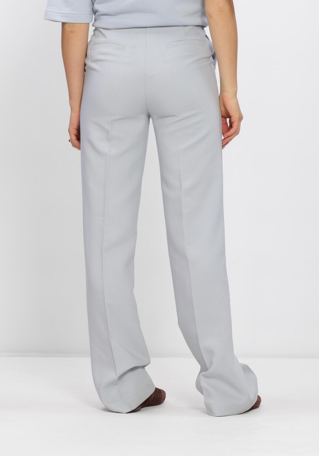 Blauwe MODSTR&Ouml;M Wijde broek GALE PANTS - large