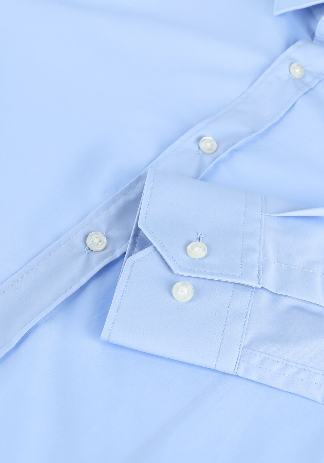 Lichtblauwe HUGO Klassiek overhemd ELISHA02 10224742 01 - large