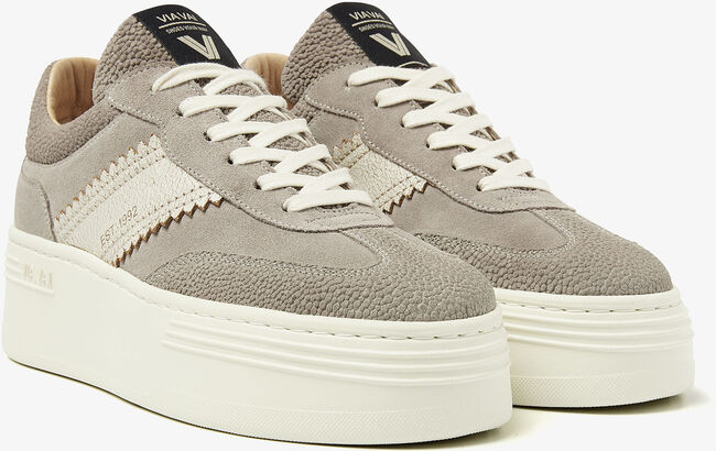 Grijze VIA VAI Lage sneakers ISA ROMI - large