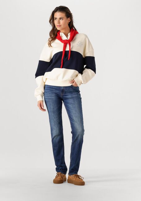 Multi TOMMY HILFIGER Sweater GOLD BTN RUGBY FLEECE SWTSRT - large