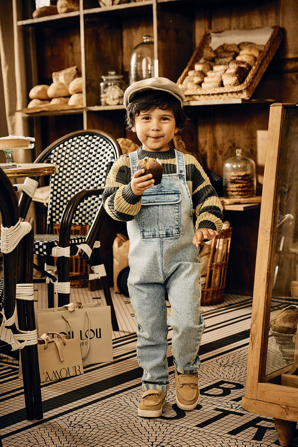 Lichtblauwe Z8 Tuinbroeken JELTE Omoda