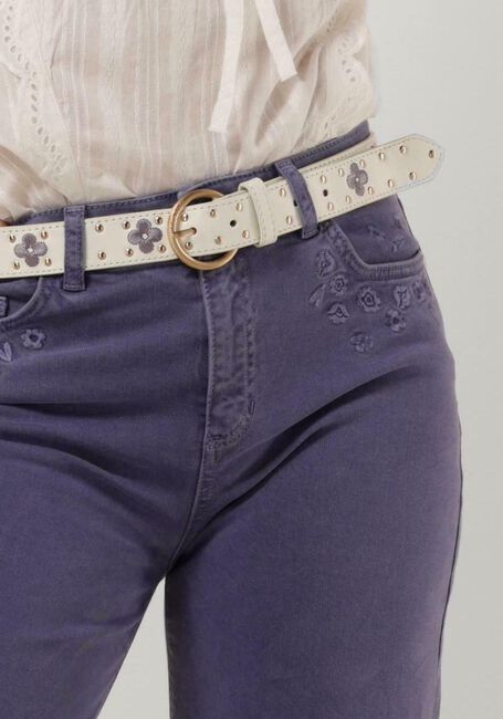 Paarse FABIENNE CHAPOT Wide jeans EVA WIDE LEG 160 - large